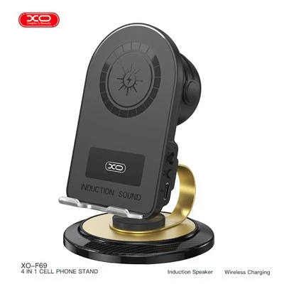 Dudukan Speaker XO F69 Dengan Pengisian Nirkabel