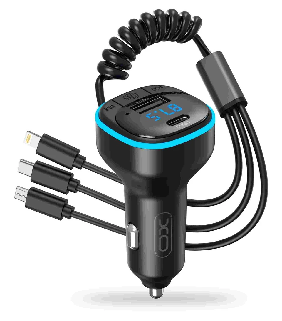 Xo bcc07 smart bluetooth mp3 car charger